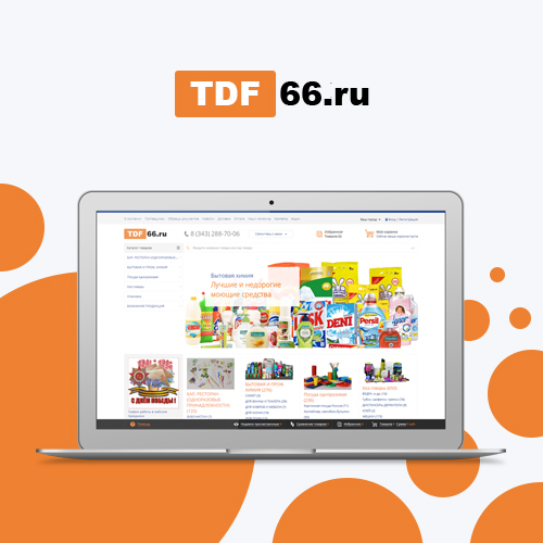 Продвижение сайта Tdf66.ru